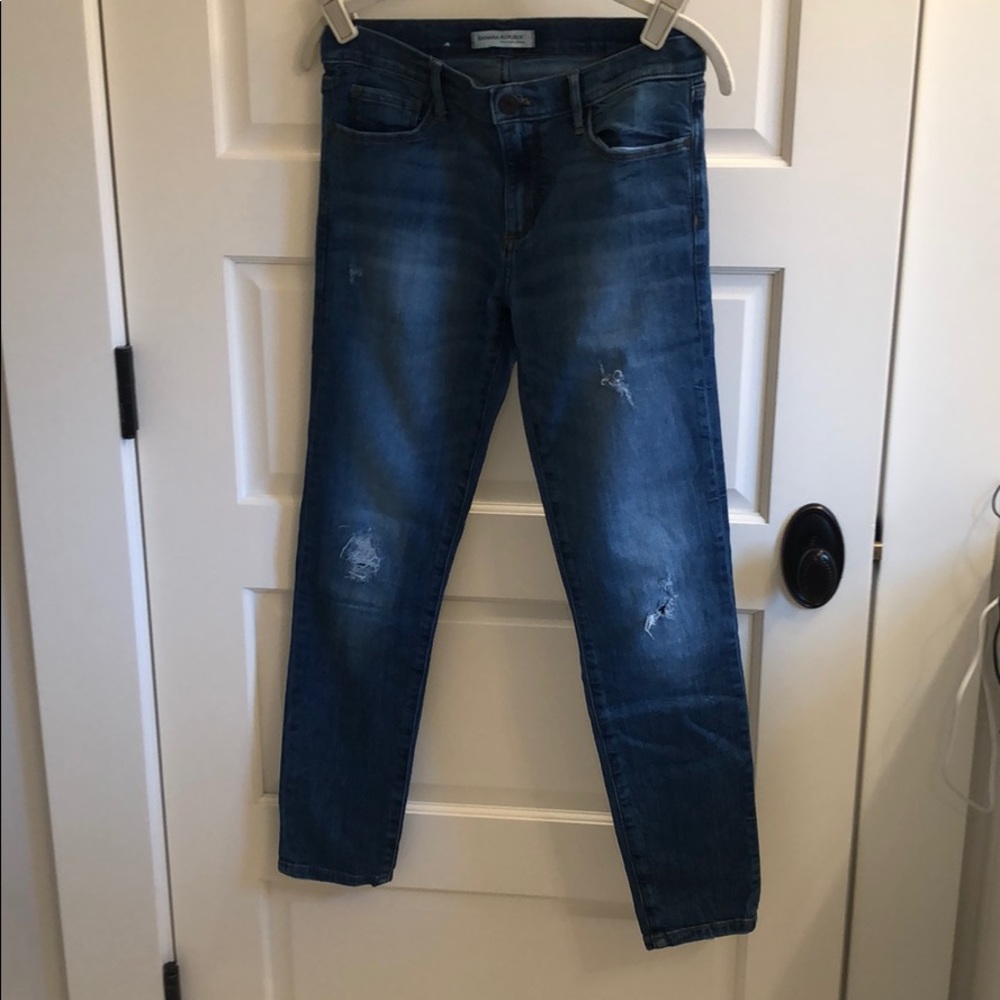 Banana Republic skinny ankle jeans